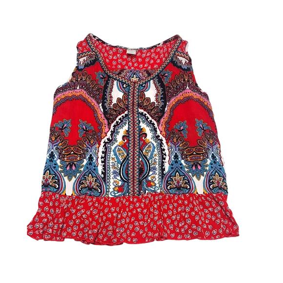 Bila Tops - Anthropologie Bila boho sleeveless blouse women's medium